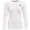Tréningové tričko s dlhým rukávom Under Armour M biele Tréningové tričko s dlhým rukávom Under Armour M biele