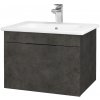 Dreja Umývadlová skrinka ASTON SZZ 60 - D16 Tmavý betón / Úchytka T07 / D16 Tmavý betón Dreja Umývadlová skrinka ASTON SZZ 60 - D16 Tmavý betón / Úchytka T07 / D16 Tmavý betón