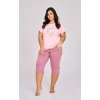 Dámske pyžamo Taro Isla 3414 2XL-3XL Dámske pyžamo Taro Isla 3414 2XL-3XL