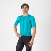 CASTELLI Cyklistický dres s krátkym rukávom - A/C - svetlo modrá 2XL CASTELLI Cyklistický dres s krátkym rukávom - A/C - svetlo modrá 2XL