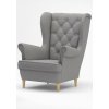 Kreslo ušiak KING III šedý - MALMO 72 - VÝPREDAJ (zostáva 6 ks) Kreslo ušiak KING III šedý - MALMO 72 - VÝPREDAJ (zostáva 6 ks)