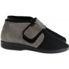 Pánske čierno-sivé papuče ADANEX 25587