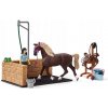 Schleich Umývacia stanica pre kone Emily a Luna 42438 Schleich Umývacia stanica pre kone Emily a Luna 42438
