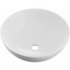 Excellent Luqa umývadlo 40x40 cm okrúhly pultové umývadlo biela CEAC.6401.400.WH Excellent Luqa umývadlo 40x40 cm okrúhly pultové umývadlo biela CEAC.6401.400.WH
