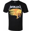 Tričko metal NNM Metallica Flaming Skull Tour 94 Black Čierna Tričko metal NNM Metallica Flaming Skull Tour 94 Black Čierna