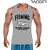 Pánske tielko RANGER® - motív Rybárčenie 02 S Svetlošedá Pánske tielko RANGER® - motív Rybárčenie 02 S Svetlošedá