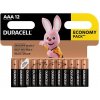 Batéria alkalická DURACELL AAA-LR03, BASIC 42325/12-pack mikrotužková, Novinka, TIP Batéria alkalická DURACELL AAA-LR03, BASIC 42325/12-pack mikrotužková, Novinka, TIP