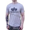 Alpha Industries Basic T-Shirt Hazel Melange tričko pánske Farba: hnedá, piesková, Veľkosť: XXL Alpha Industries Basic T-Shirt Hazel Melange tričko pánske Farba: hnedá, piesková, Veľkosť: XXL