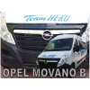 Ochranná lišta prednej kapoty OPEL Movano 2010-, HEKO