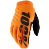 100% BRISKER Gloves Fluo Orange/Black - L