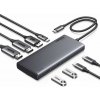 Ugreen HUB CM639 USB-C / 2xHDMI 4K60Hz, DisplayPort, 2xUSB-A, 2xUSB-C 3.2 10Gbps, USB-C PD 100W Ugreen HUB CM639 USB-C / 2xHDMI 4K60Hz, DisplayPort, 2xUSB-A, 2xUSB-C 3.2 10Gbps, USB-C PD 100W