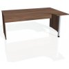 Pracovný stôl Gate, ergo, ľavý, 180x75,5x120 cm, orech/orech Pracovný stôl Gate, ergo, ľavý, 180x75,5x120 cm, orech/orech
