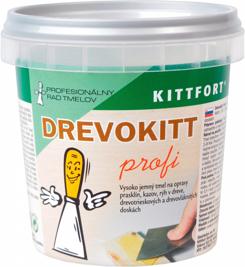 KITTFORT Drevokitt Profi 250g dub