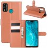 Peňaženkové kožené puzdro na Honor 9X Lite - Hnedá Peňaženkové kožené puzdro na Honor 9X Lite - Hnedá