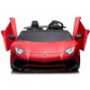 Elektrické autíčko Lamborghini Aventador SV 2x200W 2-miestny červené + diaľkové ovládanie + 5-bodové bezpečnostné pásy + audio + LED Elektrické autíčko Lamborghini Aventador SV 2x200W 2-miestny červené + diaľkové ovládanie + 5-bodové bezpečnostné pásy + audio + LED