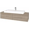 Dreja Kúpeľňová skrinka MODULE SZZ12 140 umývadlo Glance - D17 Colorado / D17 Colorado Dreja Kúpeľňová skrinka MODULE SZZ12 140 umývadlo Glance - D17 Colorado / D17 Colorado