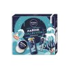 Nivea Men Cool Marine sprchový gél na telo a vlasy 250 ml + Cool Marine antiperspirant v spreji 150 ml + Original krém pre mužov 150 ml kozmetická sada Nivea Men Cool Marine sprchový gél na telo a vlasy 250 ml + Cool Marine antiperspirant v spreji 150 ml + Original krém pre mužov 150 ml kozmetická sada