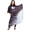 Kadernícke pláštenka Hairway - 136 x 160 cm, čierno-biela (37070) Kadernícke pláštenka Hairway - 136 x 160 cm, čierno-biela (37070)