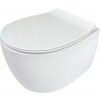 Deante SILIA CDLD6ZPW Závesné WC rimless vrátane sedátka, biela Deante SILIA CDLD6ZPW Závesné WC rimless vrátane sedátka, biela