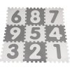 Joko Detské Antibakteriálne Penové Puzzle penová podložka Čísla 9ks sivá