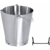 CONTACTO Vědro s výlevkou z nerezové oceli, bez víka, 12 l, průměr 275 mm | CONTACTO, 419/012 CONTACTO Vědro s výlevkou z nerezové oceli, bez víka, 12 l, průměr 275 mm | CONTACTO, 419/012