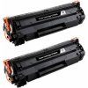 PEACH KOMPATIBILNÍ TONER HP CF283A, ČERNÁ, TWINPACK PEACH KOMPATIBILNÍ TONER HP CF283A, ČERNÁ, TWINPACK