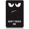 Knižkové puzdro Trendy Color case Don't Touch Me – Samsung Galaxy Tab A9+ Knižkové puzdro Trendy Color case Don't Touch Me – Samsung Galaxy Tab A9+