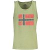 Pánske Tričko bez rukávov NORWAY 1963 - Zelená Farba: Zelená, Veľkosť: M Pánske Tričko bez rukávov NORWAY 1963 - Zelená Farba: Zelená, Veľkosť: M