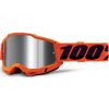 100% SPEEDLAB Cyklistické okuliare - ACCURI 2 - oranžová/čierna/strieborná 100% SPEEDLAB Cyklistické okuliare - ACCURI 2 - oranžová/čierna/strieborná