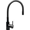 Kuchynská batéria s flexibilným ramenom Pyramis Flessi nero 090941901 Kuchynská batéria s flexibilným ramenom Pyramis Flessi nero 090941901