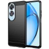 Techsuit - Carbon Silicone kryt pre Oppo A60 4G - čierny Techsuit - Carbon Silicone kryt pre Oppo A60 4G - čierny