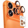 Samostatné ochranné sklá na fotoaparát Cosmic Orange pre Apple iPhone 17 Pro / Max Samostatné ochranné sklá na fotoaparát Cosmic Orange pre Apple iPhone 17 Pro / Max