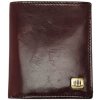 Pánska hnedá kožená peňaženka Giorgio Carelli 10 x 8,5 cm Pánska hnedá kožená peňaženka Giorgio Carelli 10 x 8,5 cm