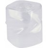Sklenené tienidlo pre stropnú stolovú lampu, valcované štvorcové, priehľadné Sklenené tienidlo pre stropnú stolovú lampu, valcované štvorcové, priehľadné