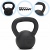 Kettlebell liatinový TREXO 6 kg čierny Ergonomická rukoväť Kettlebell liatinový TREXO 6 kg čierny Ergonomická rukoväť