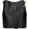 Wojas kabelka z prírodnej lícovej kože čierna Wojas kabelka z prírodnej lícovej kože čierna