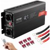 VEVOR Przetwornica Czystej Fali Sinusoidalnej 305x144x72MM 2000W DC12V VEVOR Przetwornica Czystej Fali Sinusoidalnej 305x144x72MM 2000W DC12V