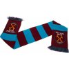 WEST HAM UNITED FC Šál West Ham United FC, vínovo-modrá, 132x19 cm WEST HAM UNITED FC Šál West Ham United FC, vínovo-modrá, 132x19 cm
