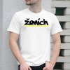 Pánske tričko s potlačou Ženích Biela M Pánske tričko s potlačou Ženích Biela M