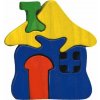 Fauna vkládací puzzle z masivu malý domeček Fauna vkládací puzzle z masivu malý domeček