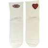 Zimné biele ponožky KISS Zimné biele ponožky KISS