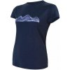 SENSOR MERINO ACTIVE PT MOUNTAINS dámske tričko kr.rukáv deep blue Veľkosť: M SENSOR MERINO ACTIVE PT MOUNTAINS dámske tričko kr.rukáv deep blue Veľkosť: M