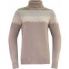 Dámsky sveter Devold, SYVDE WOOL HIGH NECK béžová S Dámsky sveter Devold, SYVDE WOOL HIGH NECK béžová S