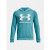Mikina Under Armour UA RIVAL FLEECE HOODIE-BLU modrá | tyrkysová | svetlomodrá YSM Under Armour 196040089317 Mikina Under Armour UA RIVAL FLEECE HOODIE-BLU modrá | tyrkysová | svetlomodrá YSM Under Armour 196040089317