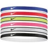 Nike swoosh sport headbands 6 pk tipped N.100.2021.655 Červená Nike swoosh sport headbands 6 pk tipped N.100.2021.655 Červená