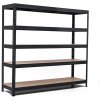 Trestles RH Regál 1500 x 1400 x 450 mm 5 políc modrá