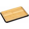 KESPER Servírovací podnos s čiernym okrajom 30,5x20x2 cm bambus 58370 KESPER Servírovací podnos s čiernym okrajom 30,5x20x2 cm bambus 58370