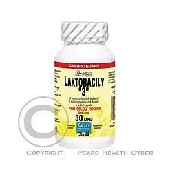 Swiss LAKTOBACILY 3 30 kapslí