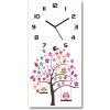 Nástenné hodiny Sovy na hojdačkách 30x60 cm Nástenné hodiny Sovy na hojdačkách 30x60 cm