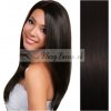 CLIP IN pás 40-43 cm, 100% ľudské vlasy - prírodná čierna CLIP IN pás 40-43 cm, 100% ľudské vlasy - prírodná čierna